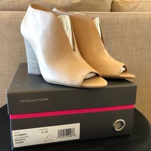 Vince Camuto Peep Toe Bootie ⭐️BRAND NEW⭐️